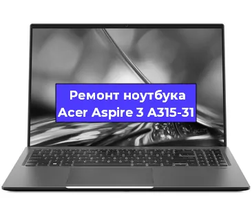 Замена оперативной памяти на ноутбуке Acer Aspire 3 A315-31 в Белгороде